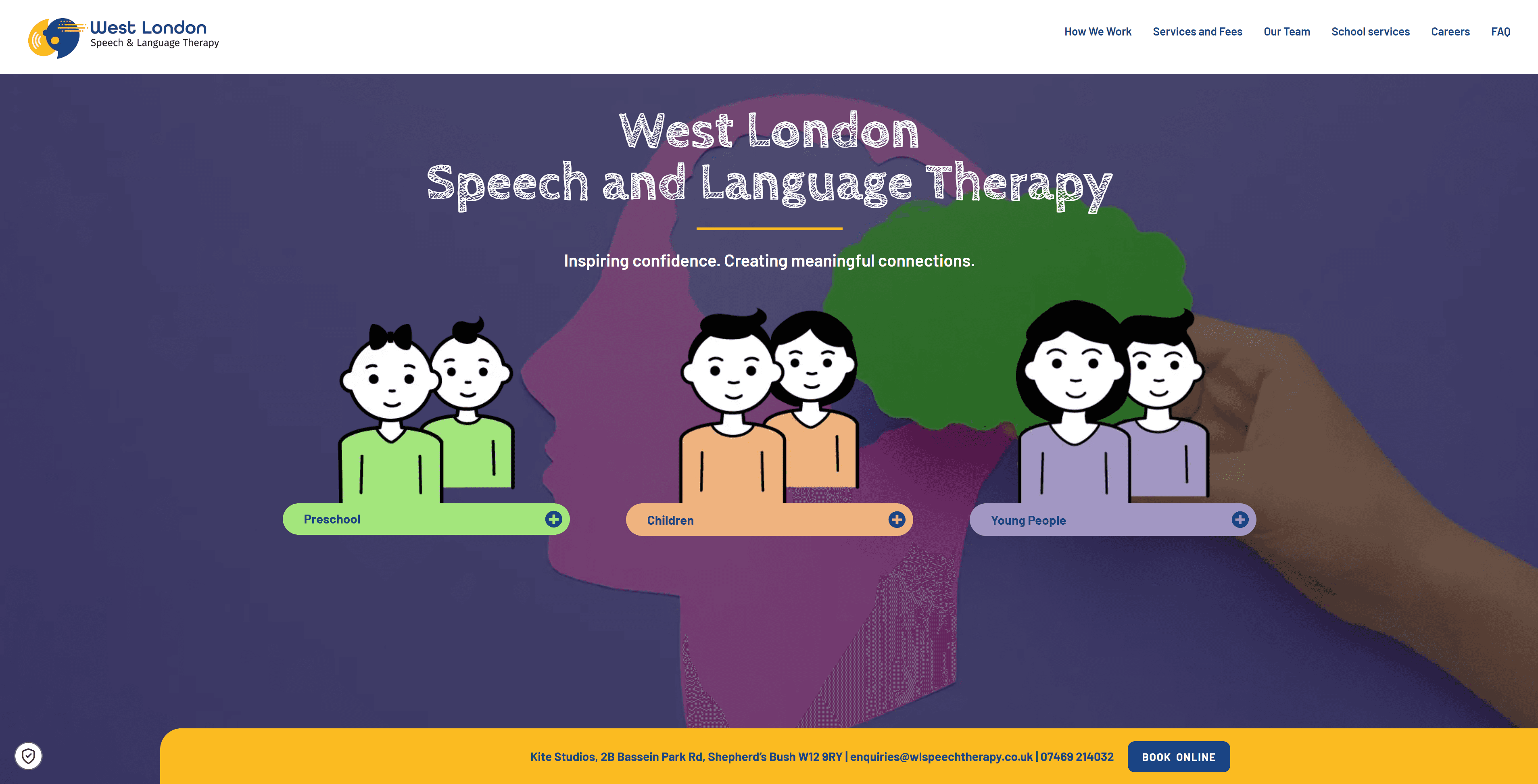 Projectbeeld van West London Speech Therapy