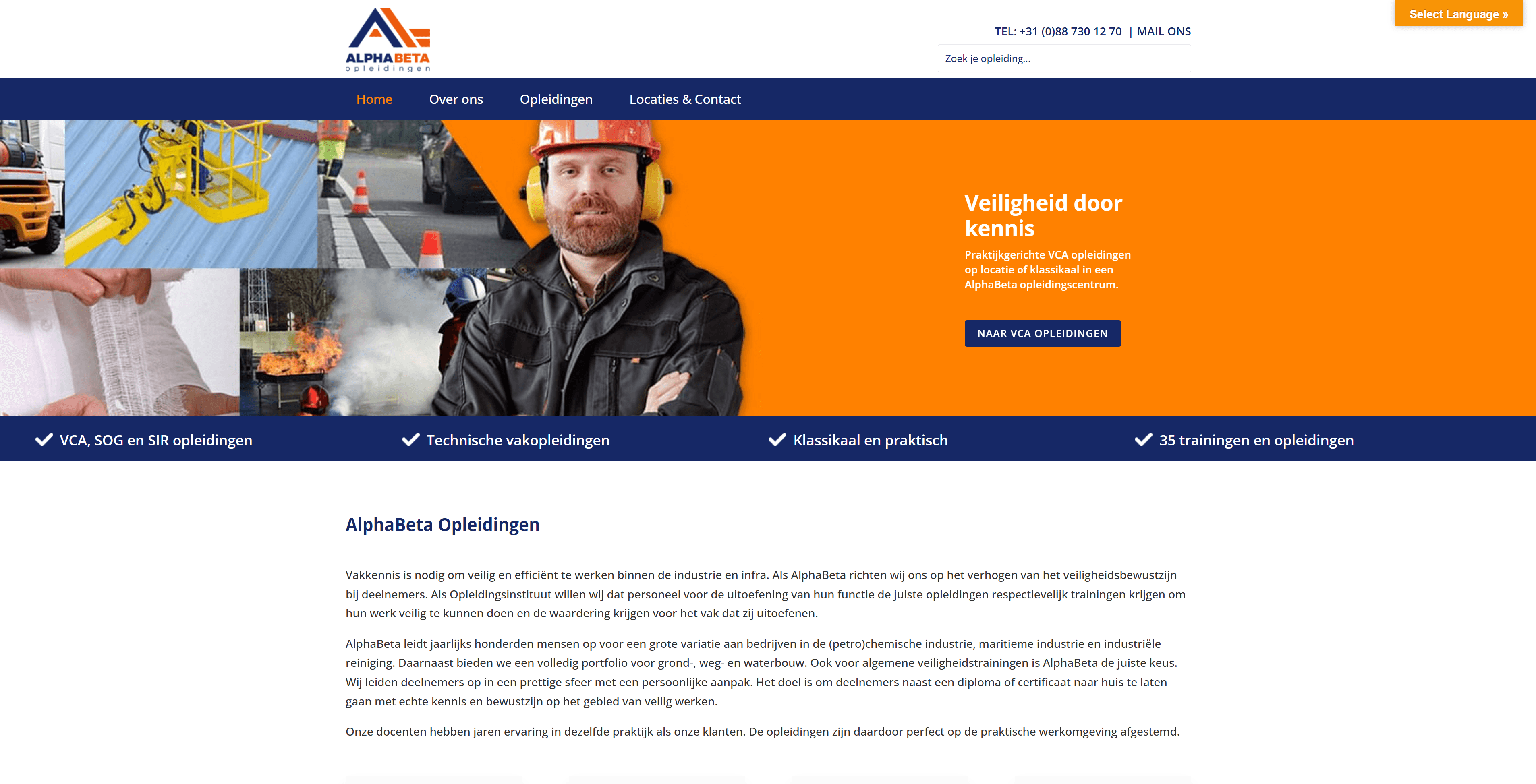 Projectbeeld van Alpha Beta Opleiding