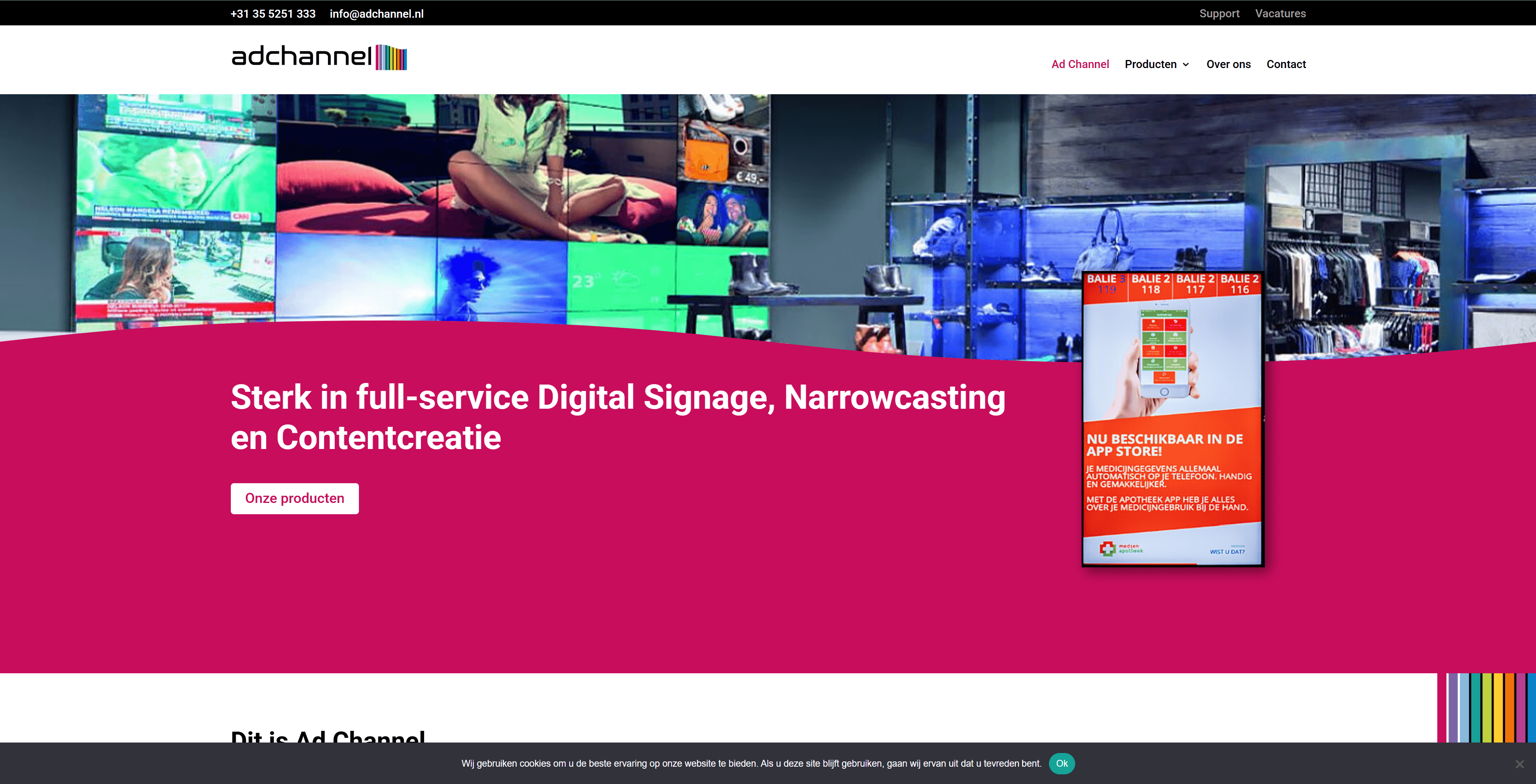 Projectbeeld van AdChannel