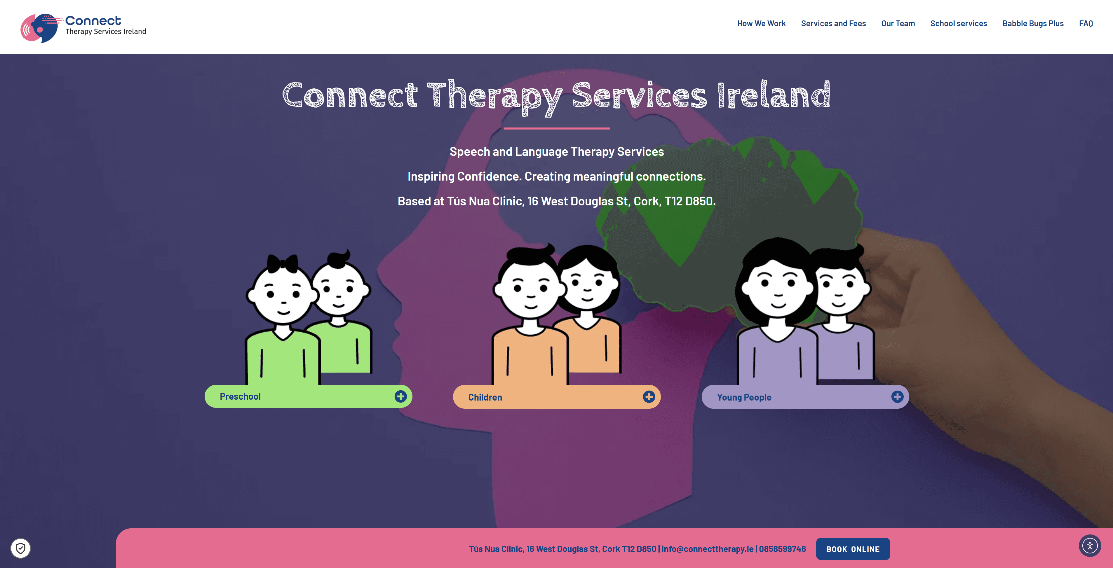 Projectbeeld van Connect Therapy Ireland